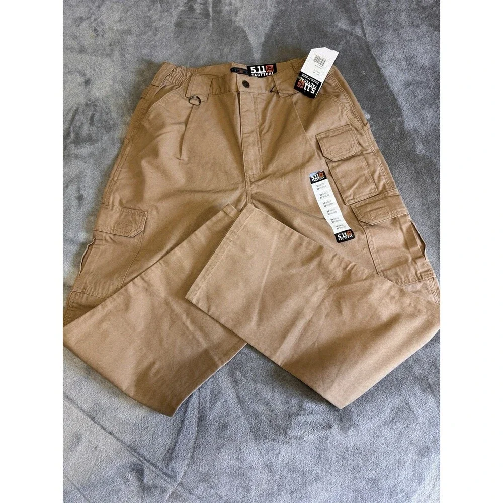 NWT 5.11 Tactical Men's Cargo Pants 74251 32 X 30 Khaki Pants, 120 Coyote - New